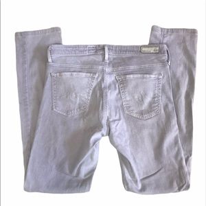AG Adriano Goldschmied Gray The Stilt Jeans Sz 27R